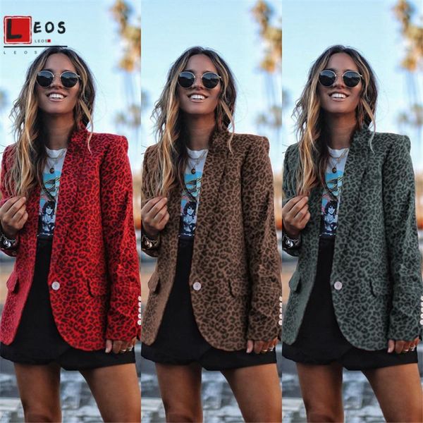 office lady blazers coat leopard blazer long sleeve single button slim jacket spring casual fashion print women outwear elegant women's, White;black
office lady blazers coat leopard blazer long sleeve single button slim jacket spring casual fashion print women outwear elegant women's, White;black