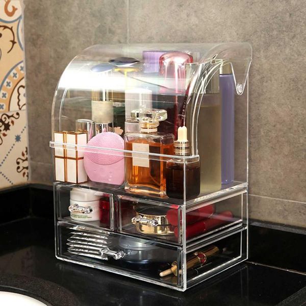 fashion drawers makeup organizer with lid clear jewelry storage box large case transparent desk boxes & bins
fashion drawers makeup organizer with lid clear jewelry storage box large case transparent desk boxes & bins