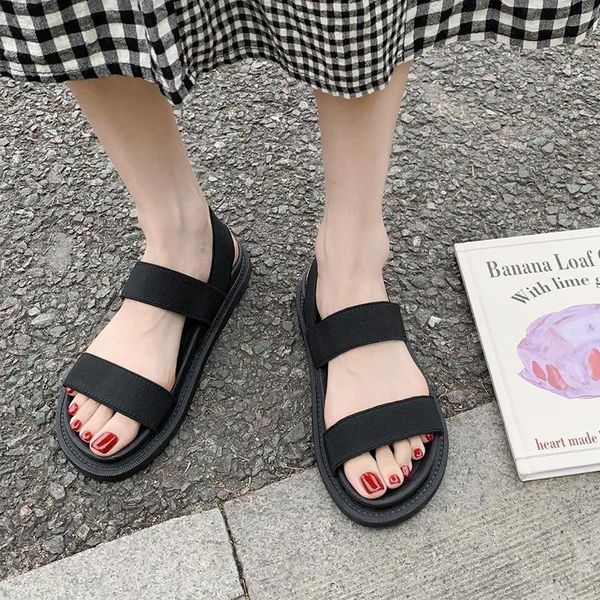 sandals classic black women elastic cloth slip on casual platform chunky shoes female 2021 summer flat sports sandels
sandals classic black women elastic cloth slip on casual platform chunky shoes female 2021 summer flat sports sandels