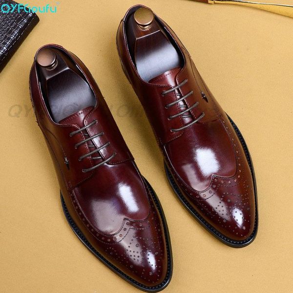 dress shoes qyfcioufu luxury brand men oxfords wedding party brogue genuine leather formal business shoe us 11.5 jdz3, Black
dress shoes qyfcioufu luxury brand men oxfords wedding party brogue genuine leather formal business shoe us 11.5 jdz3, Black