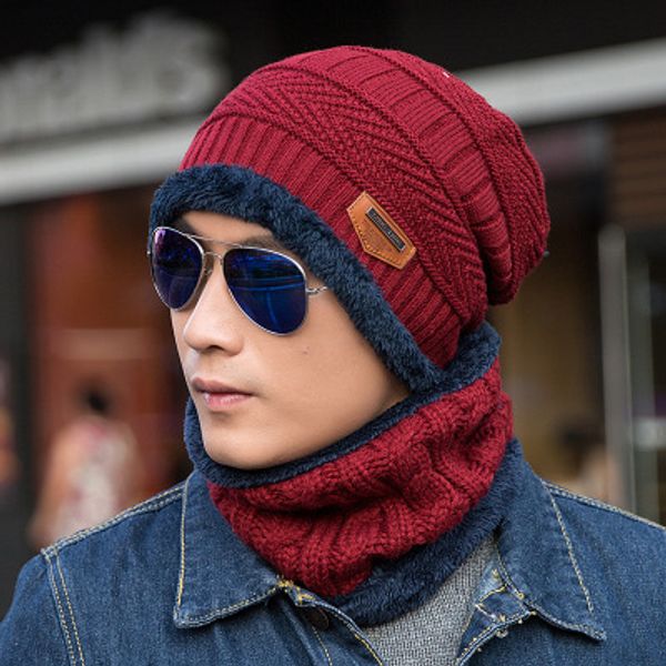 beanie/skull caps hat scarf korean autumn and winter fleece lined padded warm keeping knitted woolen cap mens outdoor sleeve, Blue;gray
beanie/skull caps hat scarf korean autumn and winter fleece lined padded warm keeping knitted woolen cap mens outdoor sleeve, Blue;gray