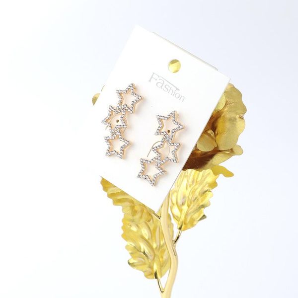 dangle & chandelier trendy geometric star hollow rhinestone earrings delicate pentacle s925 needle female studs party jewelry gifts, Silver
dangle & chandelier trendy geometric star hollow rhinestone earrings delicate pentacle s925 needle female studs party jewelry gifts, Silver
