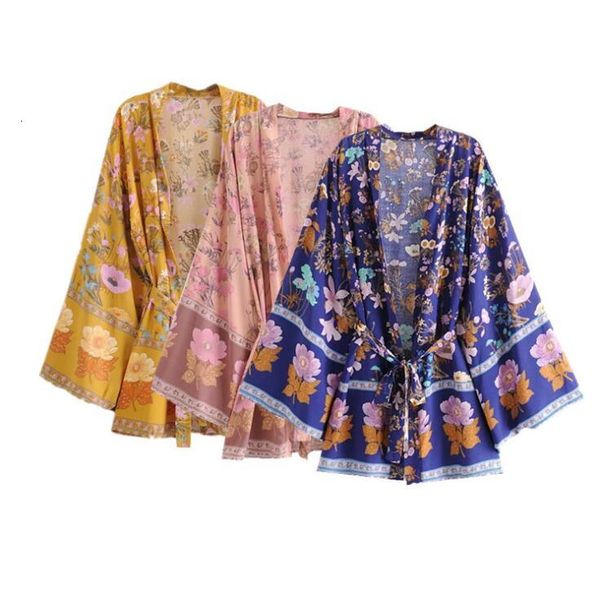 women's blouses & shirts 3 color women floral print bohemian long kimono cardigan spring summer sashes flare sleeve casual bea, White
women's blouses & shirts 3 color women floral print bohemian long kimono cardigan spring summer sashes flare sleeve casual bea, White