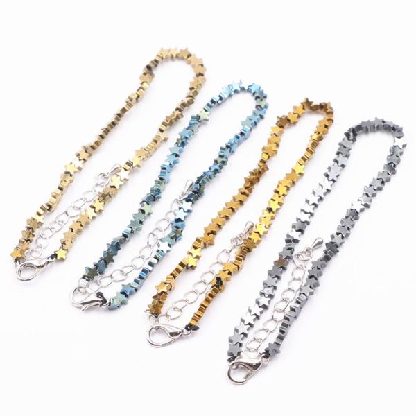 charm bracelets multi natural hematite stone charms bracelet star pentagram men's bangle hematites beads for women jewelry 7.5"a88, Golden;silver
charm bracelets multi natural hematite stone charms bracelet star pentagram men's bangle hematites beads for women jewelry 7.5"a88, Golden;silver
