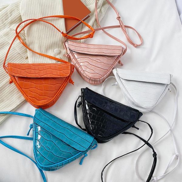 evening bags women alligator pattern pu soft leather designer handbag triangle shoulder bag retro pure color crossbody
evening bags women alligator pattern pu soft leather designer handbag triangle shoulder bag retro pure color crossbody