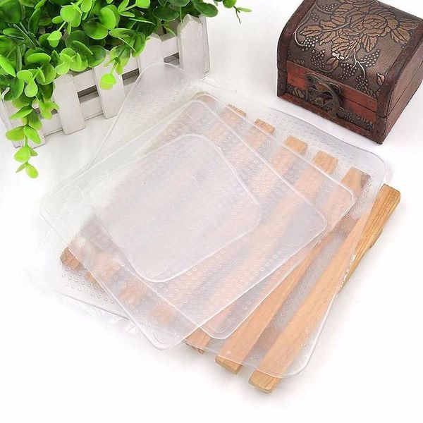 kitchen storage & organization 4pcs silicone bowl covers clear cling film reusable wraps seal cover stretch fresh keeping wrap lids too
kitchen storage & organization 4pcs silicone bowl covers clear cling film reusable wraps seal cover stretch fresh keeping wrap lids too