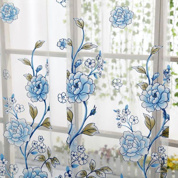 1pcs peony tulle curtains for kitchen door window living room bedroom jacquard sheer voile yarn 100x200cm curtain & drapes
1pcs peony tulle curtains for kitchen door window living room bedroom jacquard sheer voile yarn 100x200cm curtain & drapes