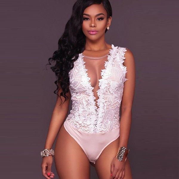 women's jumpsuits & rompers hirigin women lace bodysuit bodycon leotard jumpsuit sleeveless romper shirts ladies clothes summer clo, Black;white
women's jumpsuits & rompers hirigin women lace bodysuit bodycon leotard jumpsuit sleeveless romper shirts ladies clothes summer clo, Black;white