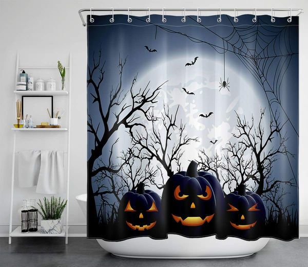 happy halloween shower curtain scary pumpkin full moon spider shower curtains hooks for bathroom black bat ghost forest bathroom
happy halloween shower curtain scary pumpkin full moon spider shower curtains hooks for bathroom black bat ghost forest bathroom