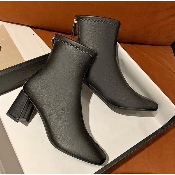 boots 2021 fashion pu leather mid-calf women high heels ankle boot winter shoes waterproof slip on platform casual botas autumn, Black
boots 2021 fashion pu leather mid-calf women high heels ankle boot winter shoes waterproof slip on platform casual botas autumn, Black