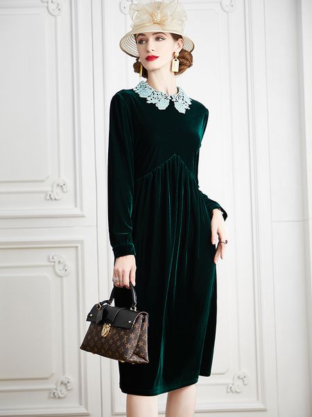 pleuche dress early autumn clothing 2021 new womens high-end french retro noble fashionable long sleeve bottoming skirt, Black;gray
pleuche dress early autumn clothing 2021 new womens high-end french retro noble fashionable long sleeve bottoming skirt, Black;gray