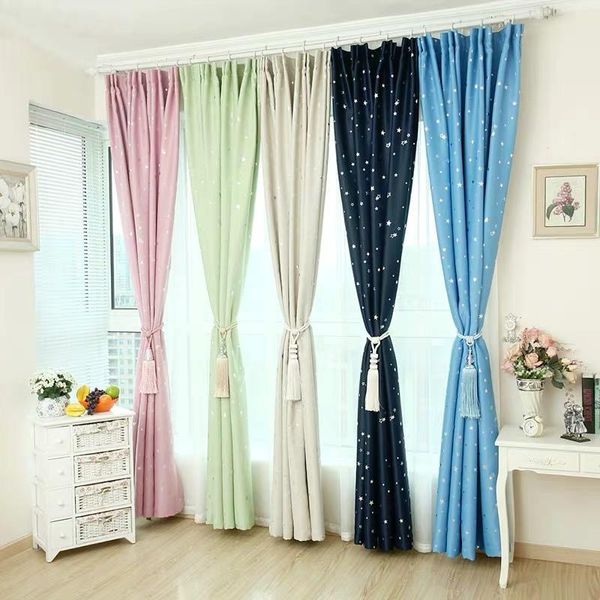 xuntuoblackout curtains for living room kids bedroom modern lucky star soft window treatment drapes 100% polyester cortinas curtain &
xuntuoblackout curtains for living room kids bedroom modern lucky star soft window treatment drapes 100% polyester cortinas curtain &