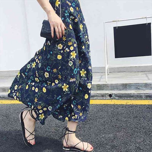 vintage floral print chiffon skirt women casual fashion high waist girls skirts summer ladies clothes, Black
vintage floral print chiffon skirt women casual fashion high waist girls skirts summer ladies clothes, Black