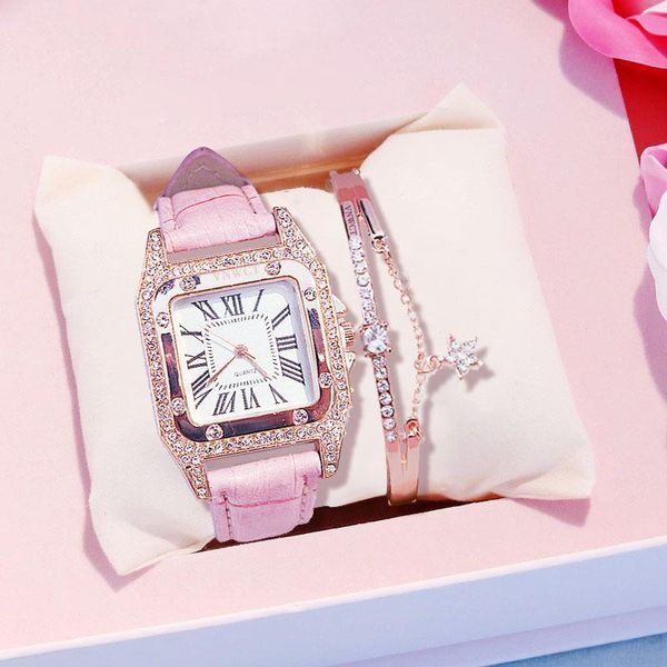 wristwatches 2021 women watches bracelet set starry sky ladies fashion watch casual leather quartz wristwatch clock relogio feminino, Slivery;brown
wristwatches 2021 women watches bracelet set starry sky ladies fashion watch casual leather quartz wristwatch clock relogio feminino, Slivery;brown