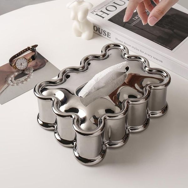 tissue boxes & napkins silver-plated ceramic box household light luxury high-end pumping living room desknapkin home decoration
tissue boxes & napkins silver-plated ceramic box household light luxury high-end pumping living room desknapkin home decoration