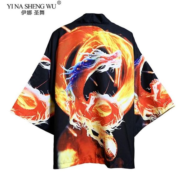 yukata men kimono cardigan dragon print women japanese traditional shirt amine cosplay costumes chinese style male coats ethnic clothing, Red
yukata men kimono cardigan dragon print women japanese traditional shirt amine cosplay costumes chinese style male coats ethnic clothing, Red