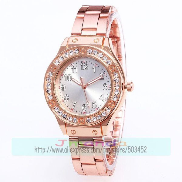 wristwatches 100pcs/lot stylish crystal no logo lady alloy watch selling rhinestone luxury stone casual wrist for girls, Slivery;brown
wristwatches 100pcs/lot stylish crystal no logo lady alloy watch selling rhinestone luxury stone casual wrist for girls, Slivery;brown
