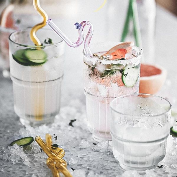 drinking straws colorful high borosilicate glass straw for milk tea thick lengthening curved reusable bar accessories
drinking straws colorful high borosilicate glass straw for milk tea thick lengthening curved reusable bar accessories