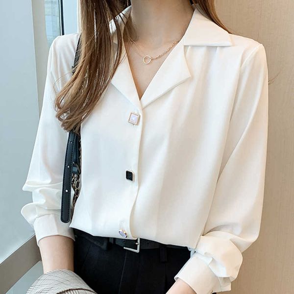 long sleeve office white blouse women v-neck chiffon blouse shirt blouse women blusas mujer de moda women blouses e447 210602
long sleeve office white blouse women v-neck chiffon blouse shirt blouse women blusas mujer de moda women blouses e447 210602