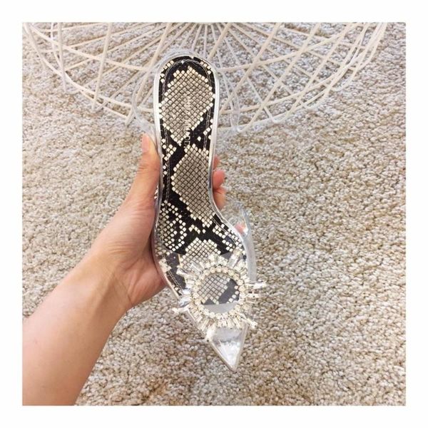 est summer shoes women casual sandals pvc genuine cow leather high heels crystal zapatos de mujer, Black
est summer shoes women casual sandals pvc genuine cow leather high heels crystal zapatos de mujer, Black