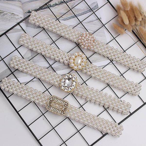 belts luxury fashion elegant lady pearl waist elastic chain belt for women decoritive girls dress crystal strap, Black;brown
belts luxury fashion elegant lady pearl waist elastic chain belt for women decoritive girls dress crystal strap, Black;brown