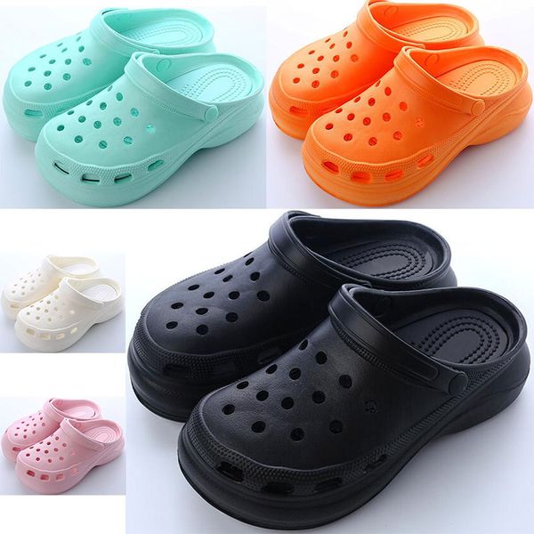 newly sell womens summer thick-soled hole shoes ladies height increase shoe black white orange pink green girl women beach classic sandals s
newly sell womens summer thick-soled hole shoes ladies height increase shoe black white orange pink green girl women beach classic sandals s