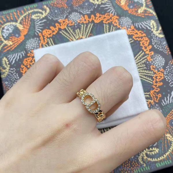 designers luxury fashion home ijia inlaid c twist high edition d austrian gold hollow full diamond opening ring blessing bag, Red;brown
designers luxury fashion home ijia inlaid c twist high edition d austrian gold hollow full diamond opening ring blessing bag, Red;brown