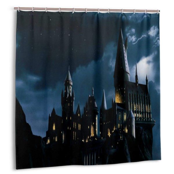 print hog-warts cas-tle waterproof polyester fabric bathroom decor set with hooks shower curtains
print hog-warts cas-tle waterproof polyester fabric bathroom decor set with hooks shower curtains