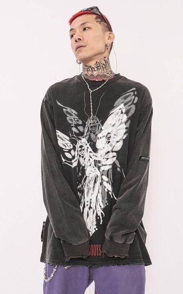 men's t-shirts oversized 2021 harajuku summer anime t-shirt streetwear teesgraphic aesthetic gothic shirt tees hip hop long sleeve t, White;black
men's t-shirts oversized 2021 harajuku summer anime t-shirt streetwear teesgraphic aesthetic gothic shirt tees hip hop long sleeve t, White;black