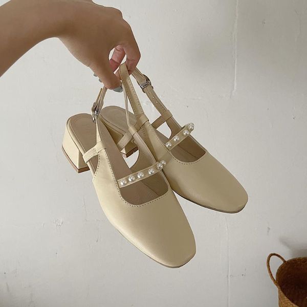 sandals women summer 2021 pearl retro hepburn temperament gentle fashion rough heel ladies shoes, Black
sandals women summer 2021 pearl retro hepburn temperament gentle fashion rough heel ladies shoes, Black