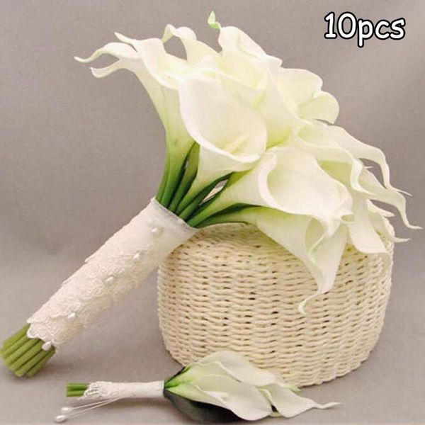 10pcs/set pure white artificial calla lily real touch silk flower wedding party bouquet home decor flowers without vase storage bags
10pcs/set pure white artificial calla lily real touch silk flower wedding party bouquet home decor flowers without vase storage bags
