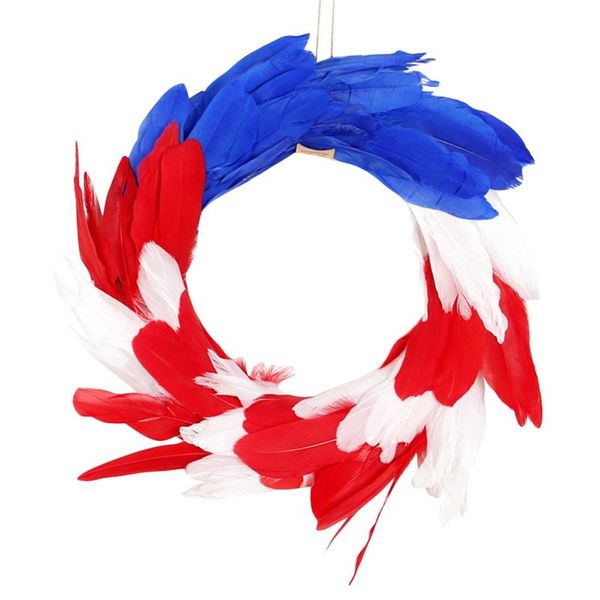 decorative flowers & wreaths -american patriotic wreath feather wreath, 16-inch - red white and blue feathers front door natural
decorative flowers & wreaths -american patriotic wreath feather wreath, 16-inch - red white and blue feathers front door natural