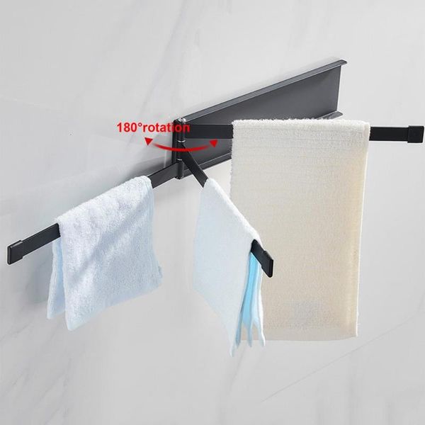 towel racks iron 180 swivel 3 layer swing arm holder bar rail hanger rack wall mounted for bathroom storage
towel racks iron 180 swivel 3 layer swing arm holder bar rail hanger rack wall mounted for bathroom storage