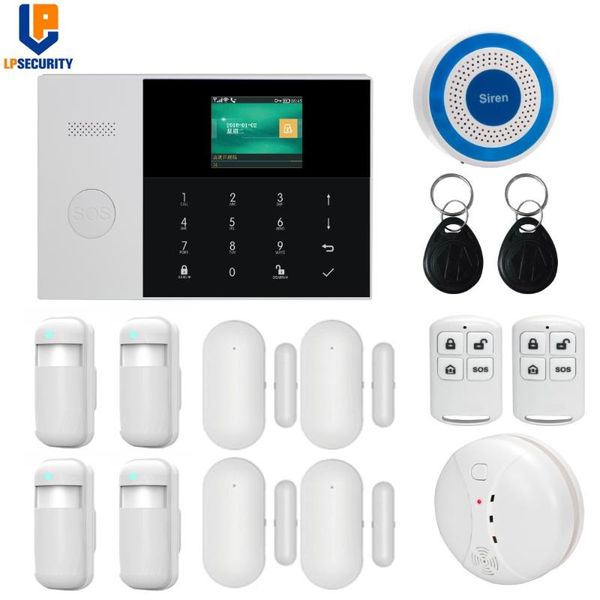 dual network 433mhz wireless wifi 3g gsm gprs home alarm system app remote control with 2.4 inch lcd for smart security systems
dual network 433mhz wireless wifi 3g gsm gprs home alarm system app remote control with 2.4 inch lcd for smart security systems