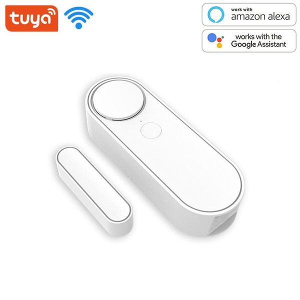smart home control tuya wifi door sensor open / closed detectors app notification alert/sound security alarm with alexa google
smart home control tuya wifi door sensor open / closed detectors app notification alert/sound security alarm with alexa google