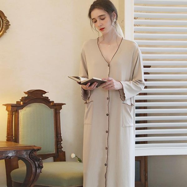 women's sleepwear spring women vintage nightgowns sleepshirts victorian night dress long sleeve nightwear cotton homewear h744, Black;red
women's sleepwear spring women vintage nightgowns sleepshirts victorian night dress long sleeve nightwear cotton homewear h744, Black;red