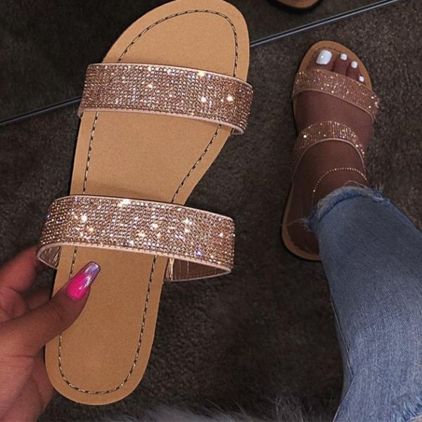 slippers women summer flat rhinestone shoes open toe roman beach sandals ladies flip flops black non-slip slides #3e
slippers women summer flat rhinestone shoes open toe roman beach sandals ladies flip flops black non-slip slides #3e