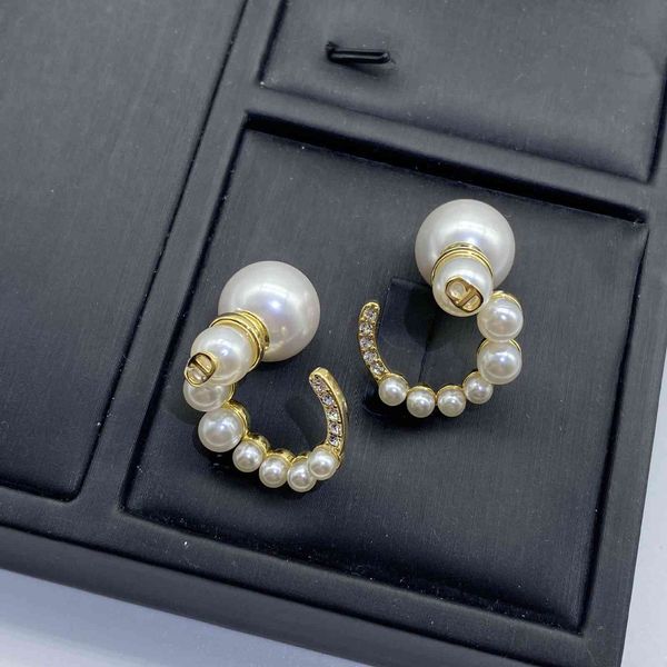 special offer 2021 luxury designer jewelry 20 new letter pearl earrings female popular net red temperament, Silver
special offer 2021 luxury designer jewelry 20 new letter pearl earrings female popular net red temperament, Silver