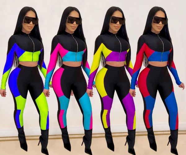 contrast print patchwork casual running tracksuit women's set clothing long sleeve zip short coat skinny pants yoge sports, Gray
contrast print patchwork casual running tracksuit women's set clothing long sleeve zip short coat skinny pants yoge sports, Gray