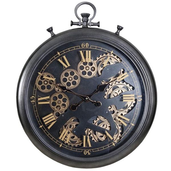 large retro wall clock metal clocks home decor vintage silent watches industrial style creative living room decorative gift
large retro wall clock metal clocks home decor vintage silent watches industrial style creative living room decorative gift