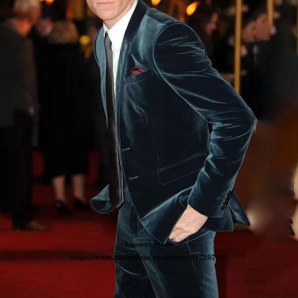 men's suits & blazers fashion casual mens teal velveteen formal business blazer wedding groom tuxedo 2 piece sets costume homme (jacket, White;black
men's suits & blazers fashion casual mens teal velveteen formal business blazer wedding groom tuxedo 2 piece sets costume homme (jacket, White;black