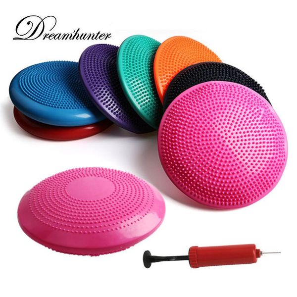 33cm pvc durable inflatable yoga massage pad thicker cushion sports gym fitness ankle rehabilitation ball balls
33cm pvc durable inflatable yoga massage pad thicker cushion sports gym fitness ankle rehabilitation ball balls