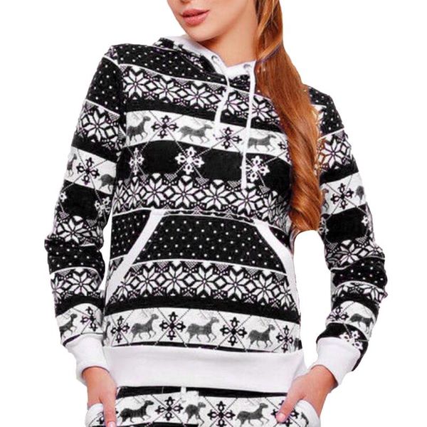 women's hoodies & sweatshirts christmas snowflake harajuku women long-sleeve hoodie pocket pullover streetwear sudaderas con capucha, Black
women's hoodies & sweatshirts christmas snowflake harajuku women long-sleeve hoodie pocket pullover streetwear sudaderas con capucha, Black