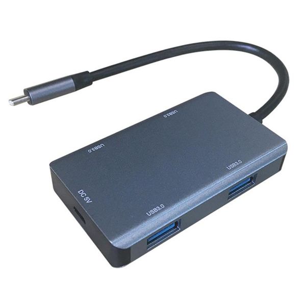 hubs type-c 4 ports usb3.0 hub high speed usb splitter extension adapter cable use power converter
hubs type-c 4 ports usb3.0 hub high speed usb splitter extension adapter cable use power converter