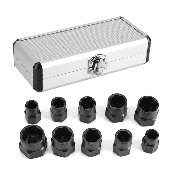 professional hand tool sets 10pcs 9-19mm broken bolt removal kit damaged nut remover stud extractor set mazi888
professional hand tool sets 10pcs 9-19mm broken bolt removal kit damaged nut remover stud extractor set mazi888