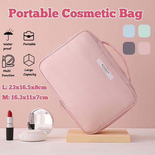 multifunction travel cosmetic bag women makeup bags toiletries organizer waterproof female portable storage make up cases &
multifunction travel cosmetic bag women makeup bags toiletries organizer waterproof female portable storage make up cases &