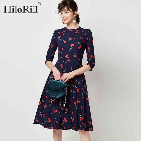 vintage print dresses autumn women a-line party midi three quarter sleeve round neck draped robe femme 210508, Black;gray
vintage print dresses autumn women a-line party midi three quarter sleeve round neck draped robe femme 210508, Black;gray