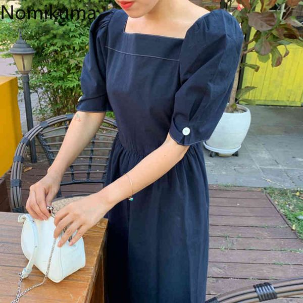 nomikuma chic elegant vinatge dresses women korean square collar puff sleeve dress new high waist vestidos de mujer 6f899 210427, Black;gray
nomikuma chic elegant vinatge dresses women korean square collar puff sleeve dress new high waist vestidos de mujer 6f899 210427, Black;gray