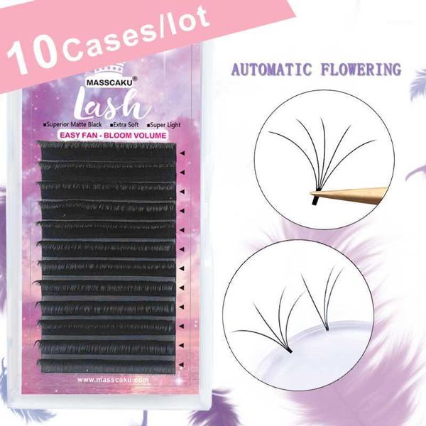 10pcs/lot easy fan bloom eyelash extension austomatic flowering fast self-making volume individual make up lashes false eyelashes1
10pcs/lot easy fan bloom eyelash extension austomatic flowering fast self-making volume individual make up lashes false eyelashes1