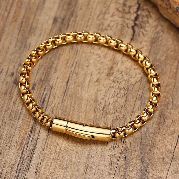 link, chain fashion men bracelet classic stainless steel gold color bracelets for man silver jewelry gift, Black
link, chain fashion men bracelet classic stainless steel gold color bracelets for man silver jewelry gift, Black